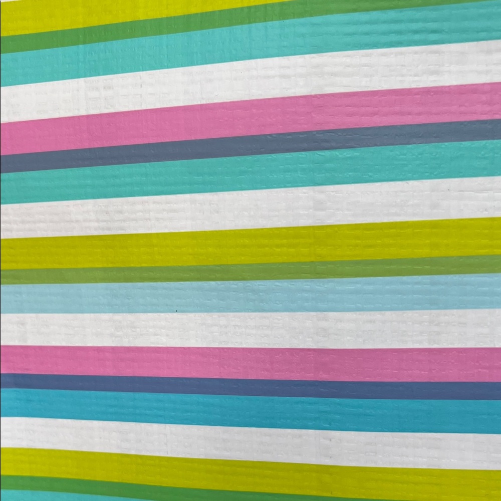 SCOUT Vibrant Striped NWT Large Package Gift Bag 13.5” W x 12” H x 6” D - Picture 7 of 16